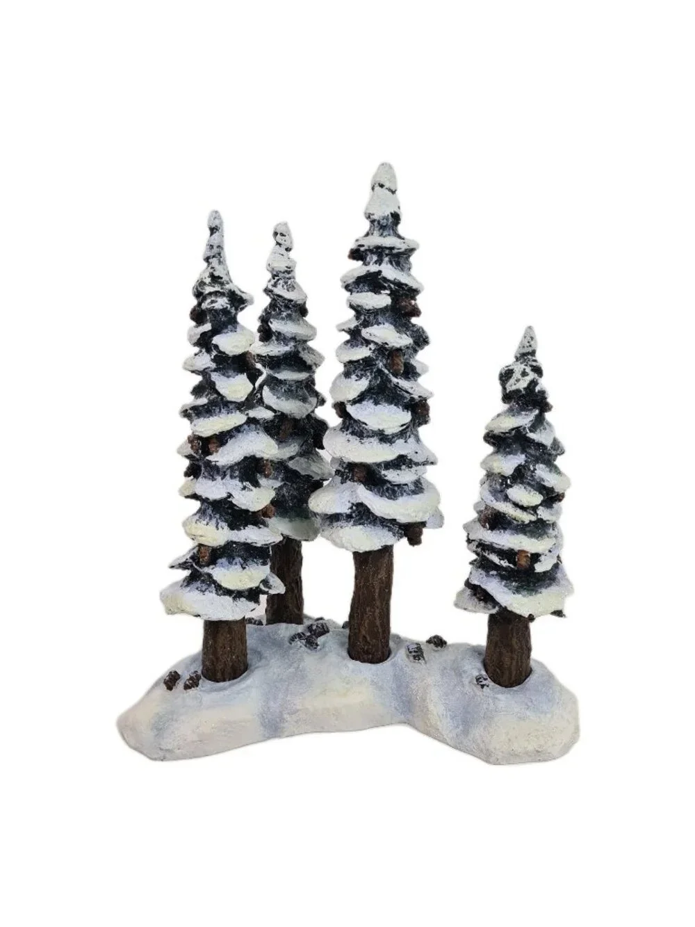 Department 56 Village Pole Pine Tree 4 Cold Cast 5527-1 Christmas Accessories